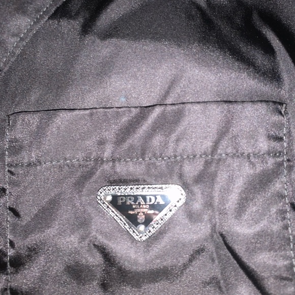 Prada Re-Nylon short sleeved shirt black